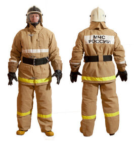 Боевая одежда пожарного БОП-2 СЗО ТВ Тип У вид Б брезент