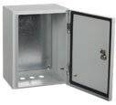 ЩМП-1-3 76 У2 IP54 LIGHT, 395х310х220 (YKM40-01-54-L) Шкаф металлический с монтажной платой